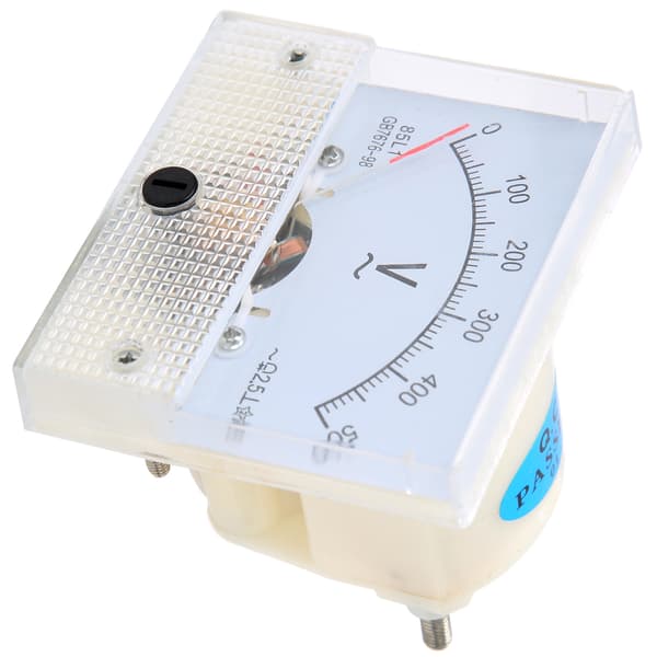 85L1 AC Voltmeter 0-500V Pointer Gauge Elektrisk Spændingstesterenhed