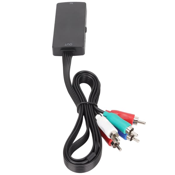 HD Multimedia Interface til komponentkonverter 1080P høj nøjagtighed Plug and Play-konverter til DVD og PC