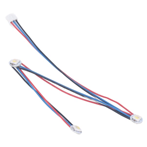 RGBW Mini-knap PCB LED med PTFE-ledning Hotend Lysstribe til Voron 2.4 Stealthburner 3D-printer 5V