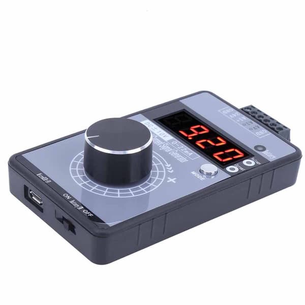 Håndholdt 0-10V 0-22mA Digital Spændingsstrøm Signalgenerator Transmitter Analog Simulator
