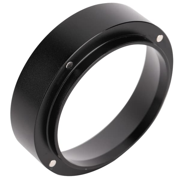 51 mm sort magnetisk kaffedoseringsring til espressomaskine, udskiftningstilbehør