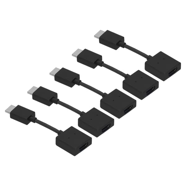 5 stk. HD Multimedia Interface forlængerkabel han til hun adapterkonverter 4K