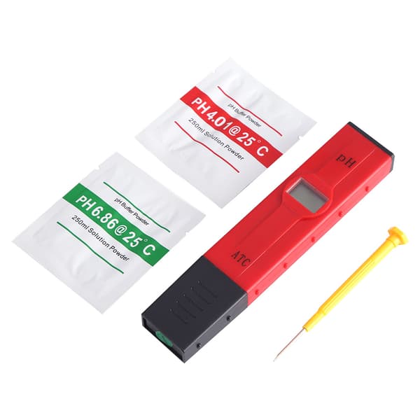 Bærbar Pen LCD Digital pH-tester til Hydroponisk Akvarium Vandkvalitetsmonitor