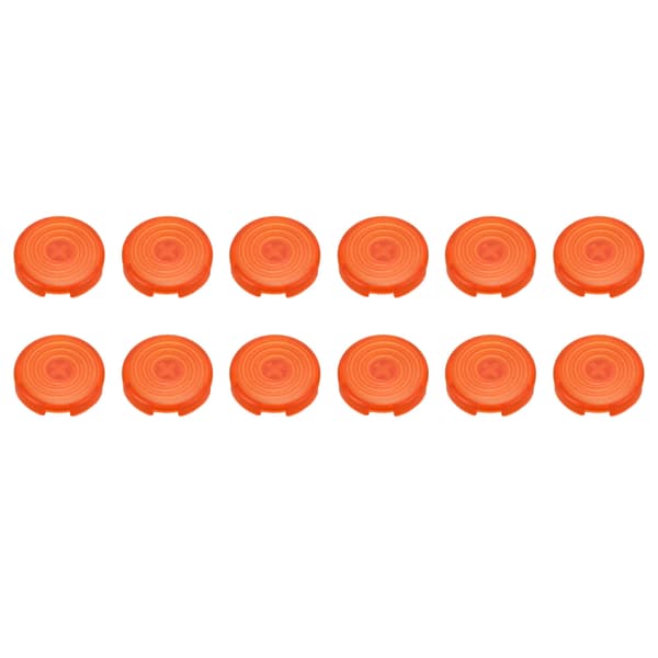 12 stk. Arcade-knapdæksel Erstat mekanisk trykknapdæksel til Kailh til Cherry til TTC til Akko til Glorious Switches Orange