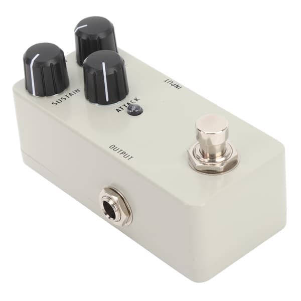 Kompressorpedal Mini Elgitarr Full Analog Krets Enkel Effekt True Bypass DC 9V