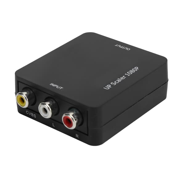 AV til HD Multimedia Interface Konverter Bærbar DVD-afspiller Audio Video Adapter til NTSC/PAL