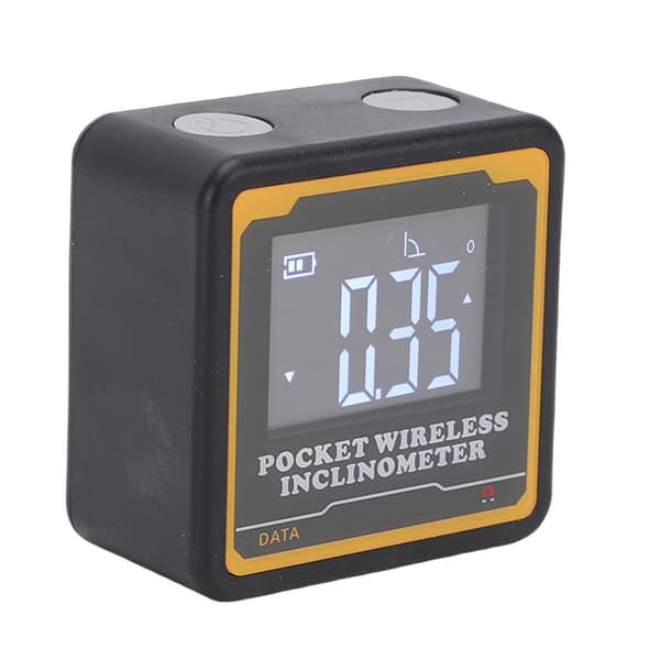 Bluetooth Digital Inclinometer med Baggrundsbelyst LCD, Bærbar Elektronisk Vinkelmåler til Træbearbejdning og Byggeri