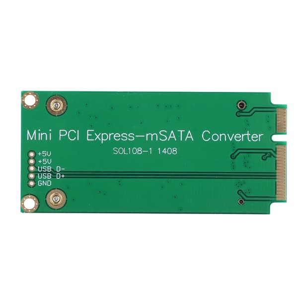 mSATA SSD til SATA Mini PCIE SSD Riser Card Adapter Konverter til ASUS Bærbar