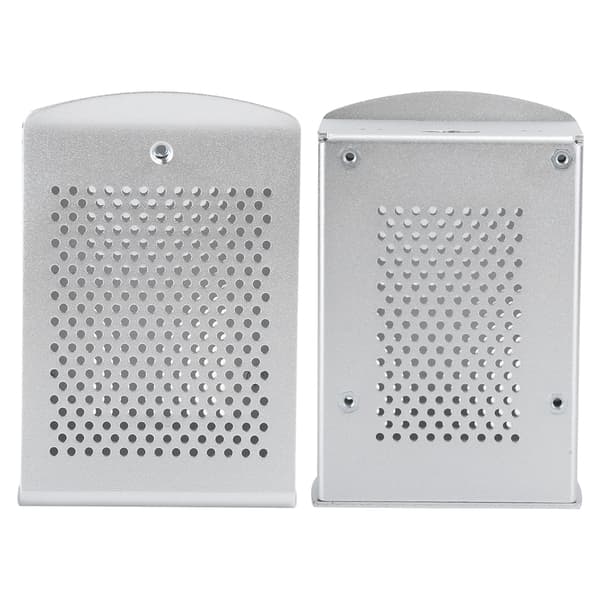 Aluminiumlegeringsfodral för Raspberry Pi 3 b 2B moderkort kylande skyddslåda silver