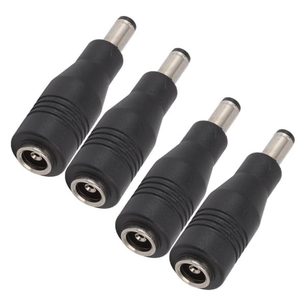 4 stk. DC 6.0x4.4 hun til 5.5x2.1mm han adapter bærbar strømadapter DC strømkonverter