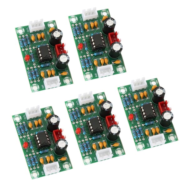 5 st Ljud Operationsförstärkarkort 5x Bred Spänning NE5532 Förstärkare Frontpanel Digital Tonkort