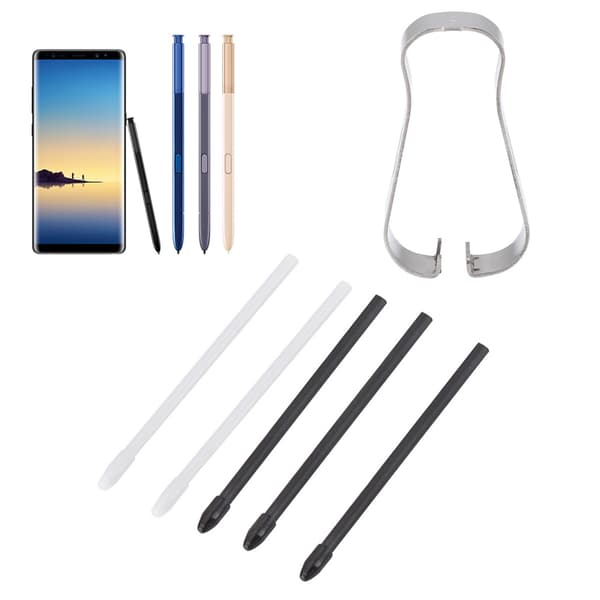 Stylus S Pen Tips Pen Refill Tool Set til Samsung Galaxy Note 8/9 Tab S3/4 (Sort)