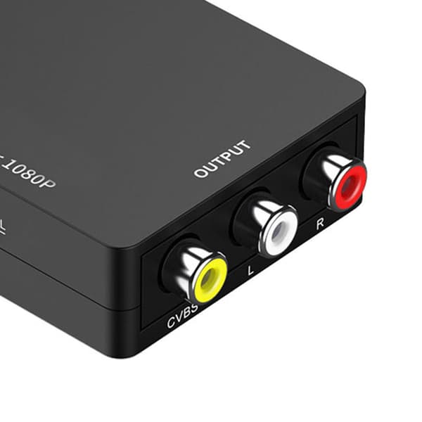 HD Multimedia Interface til AV-konverter 1080P Plug and Play RCA lydvideoadapter til PS5 Set-top-boks HDTV
