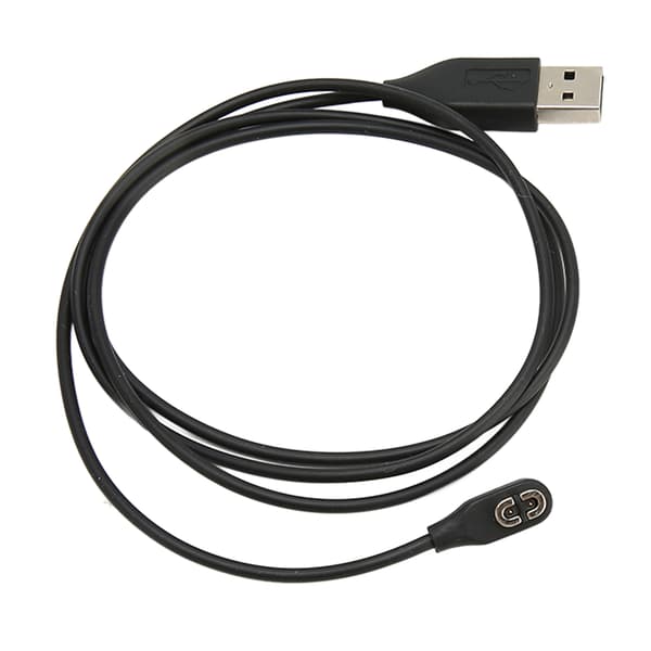 Bluetooth Headset Opladerkabel TPE USB Høretelefon Opladerledning til Aeropex AS800 Erstatning Sort