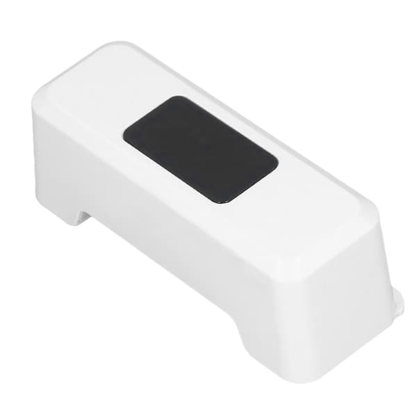 Automatisk Beröringsfri Toalettspolare Extern Infraröd 0.25S Sensor Smart Spolningskit Vit