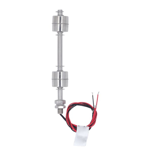 Vandstandssensor Flydekontakt 150 mm Rustfrit Stål Dobbelt Kugle Controller 0-220V Høj Følsomhed