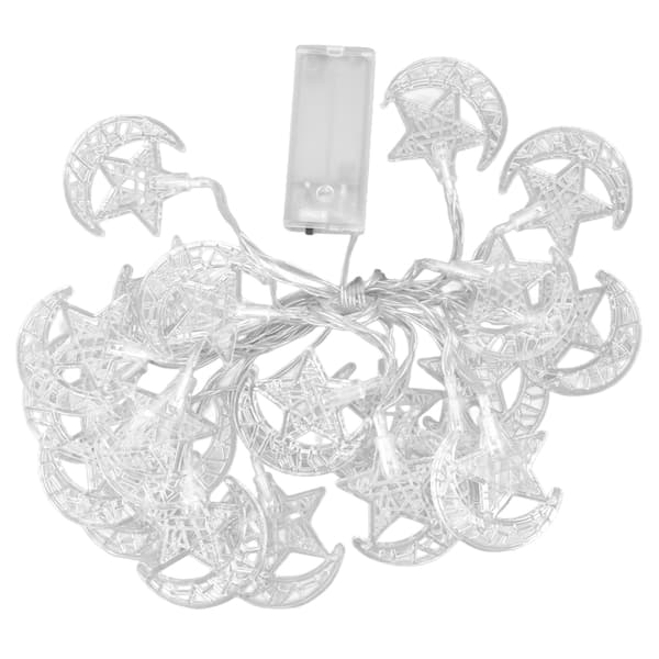 20LED Ramadan Fairy String Lights Eid Mubarak Indretning 3M til bryllupsfødselsdagsfest