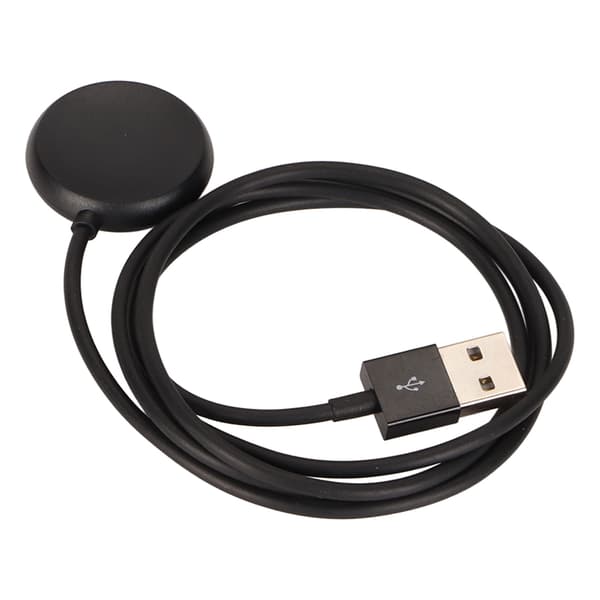 Ur-oplader til Google Pixel Bærbar USB Magnetisk Trådløs Ur-opladerkabel til Hjemmerejse Kontor Sort