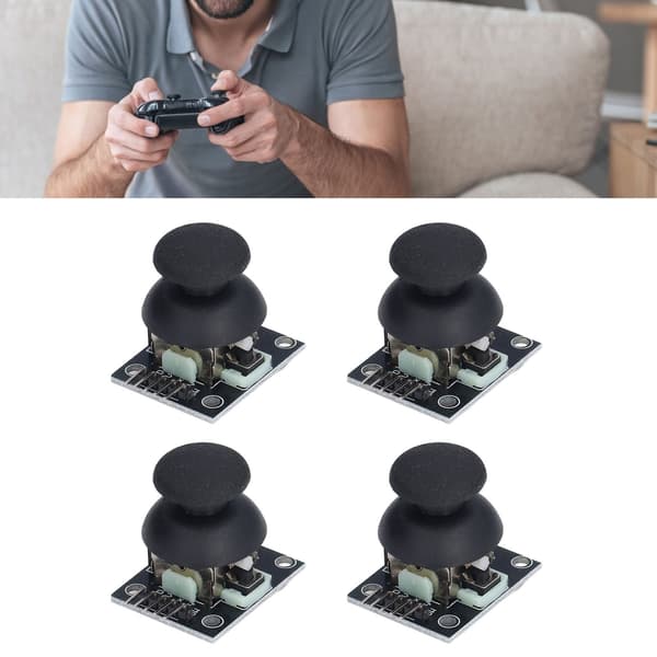 4 stk. 5-bens joystick-sensor Dual Axis XY Controller Kit til PS2-spillekonsol