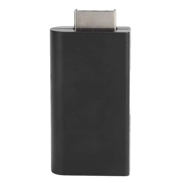 til PS2 til HD Multimedia Interface Adapter Konverter med 3,5 mm lydgrænsefladestik Sort