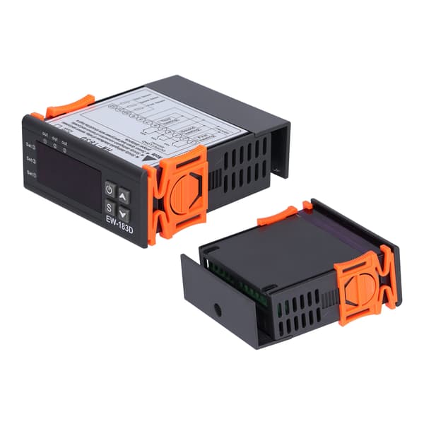 Digital LCD Termostat 220V HW-183D, Justerbar Temperaturregulator Controller