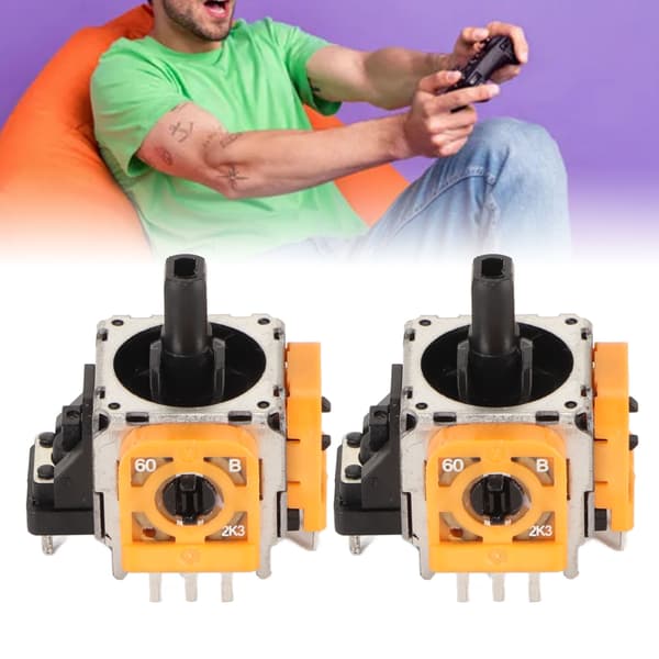 5 stk. analoge 3D-joysticks til PS5-controller 3D analog joystick-udskiftningsdel reparationssæt
