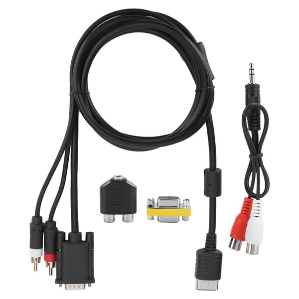 VGA High Definition-kabel med adapter lydkonverteringskabel til Sega Dreamcast DC
