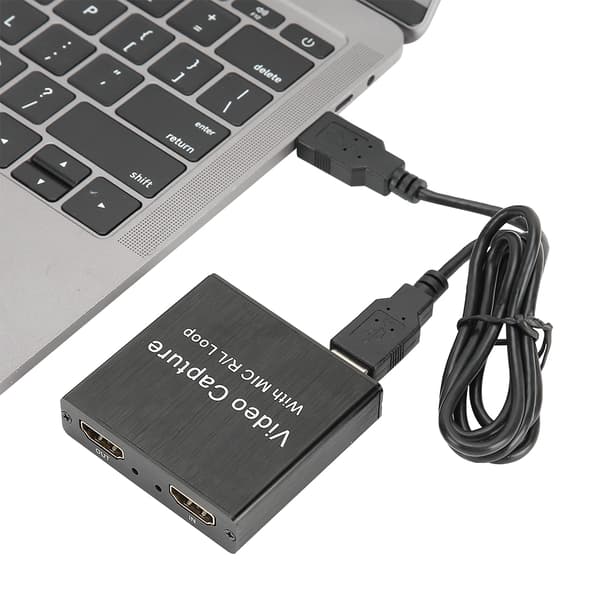 Videoinspelningskort USB2.0 HDMI Loop-Out Stöd 4K Elektronisk Utrustning 0.4a 5V DC