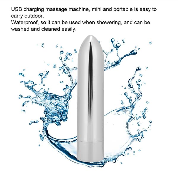 Mini bärbar USB-laddning Kroppsvibrationsmassage Vibrator Massager
