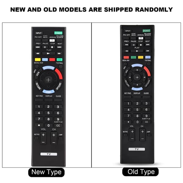 Universal Smart LED LCD TV Erstatningsfjernbetjening Controller RM-YD103 til Sony