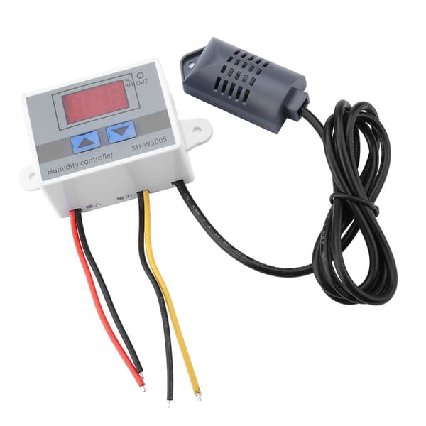 XH-W3005 Luftfuktighetskontrollbrytare 0-99%RH Digital Hygrometer Sensor 220V