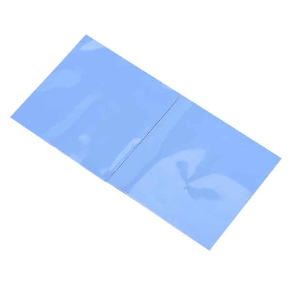 2 STK 100mm x 100mm x 1mm CPU Chip Køleplade Termisk Ledende Silikone Pad