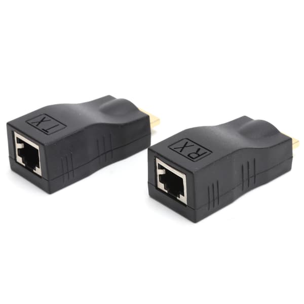 High Definition Multimedia Interface–RJ45-sovitinlaajennin verkkoliitin Cat5e Cat6