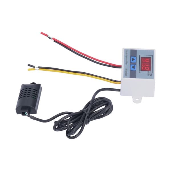 Fugtighedsregulator Mikrocomputer Digital Termostat Sensor til Drivhus Champignon Dyrkning