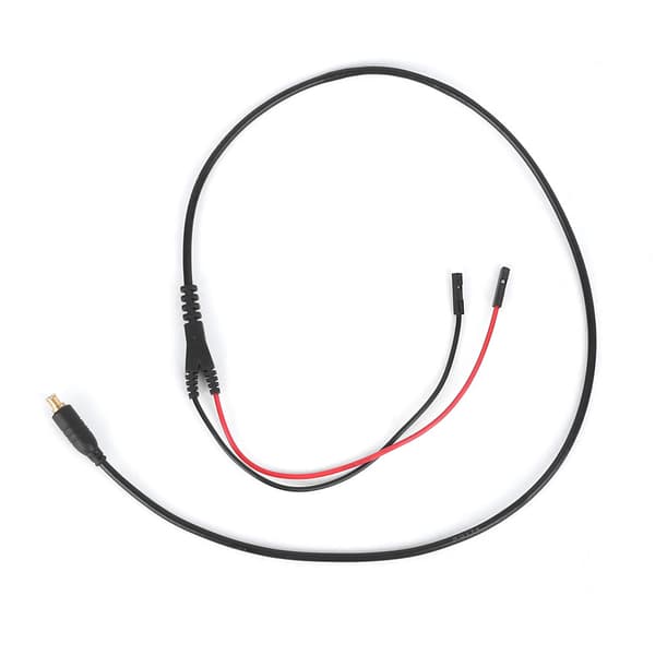 Rød Sort 2 mm Testhagekabel Jumper Wire-stik til oscilloskopsonde