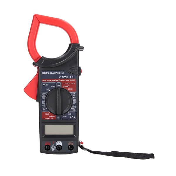 Digital klämmätare Multifunktionell AC DC Voltmeter Smart Strömtestare Multimeter NCV för mätning