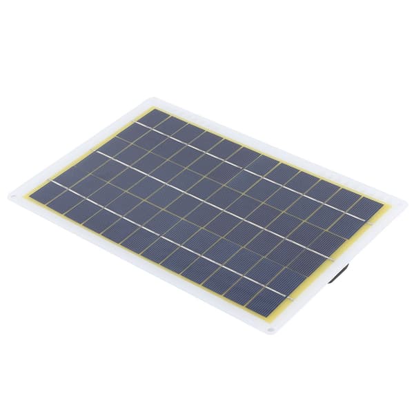 18V 10W Solpanel Bærbar Fotovoltaisk Modul til Udendørs Camping Rejser