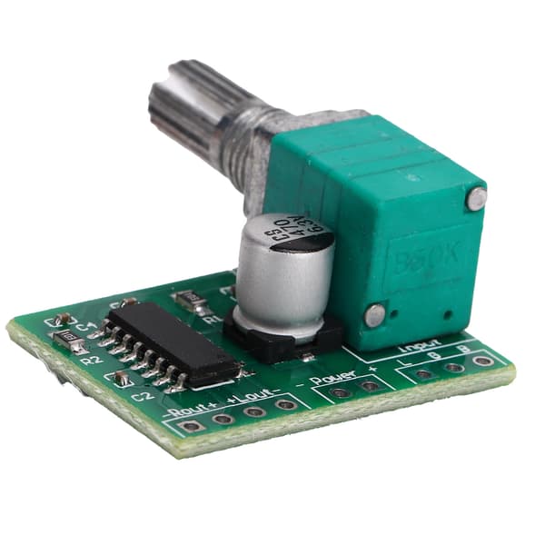 PAM8403 5V Mini Digital Effektförstärkarkortsmodul med omkopplare USB-driven 3W+3W