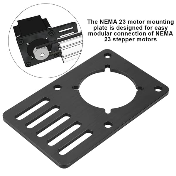 NEMA23 Stepmotor CNC Monteringsplade Motor Fast 3D Printer Tilbehør