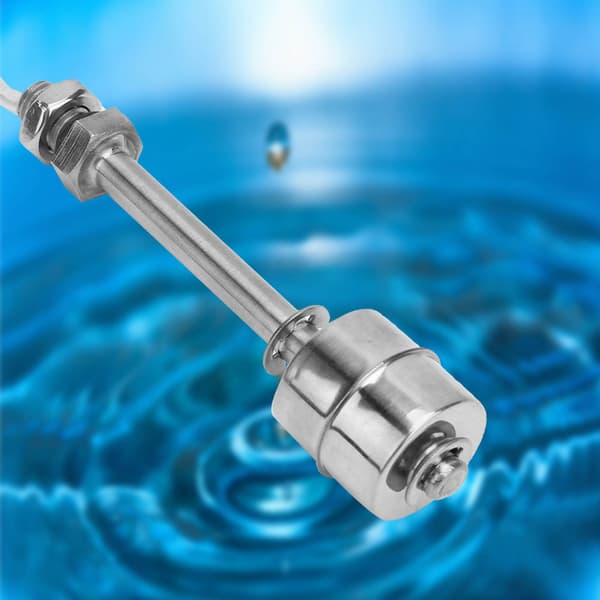 220V Vandstandsføler i rustfrit stål til pooltank, 100 mm