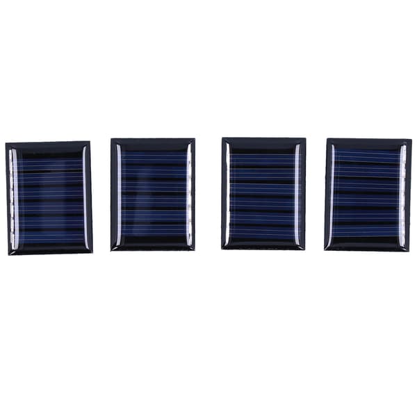 4 st 0,15W 3V solpanel polykisel DIY solcellsladdningsmodul tillbehör 40x30mm