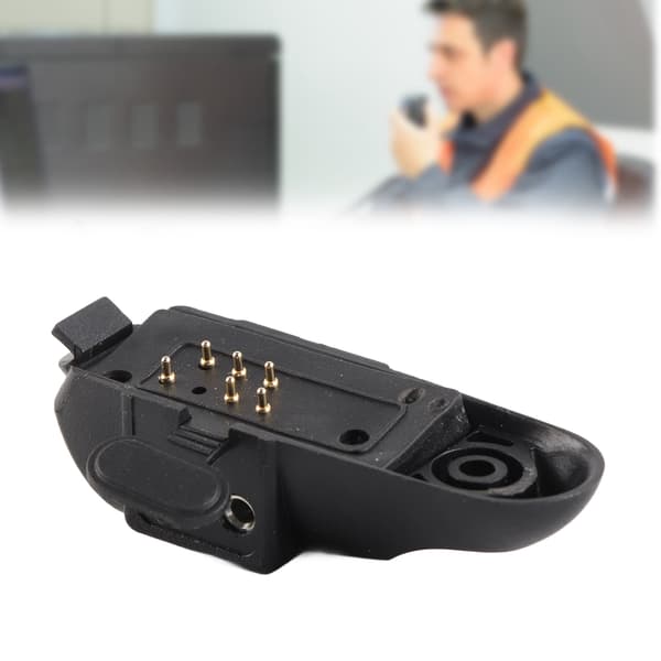 Walkie Talkie Headset Audioadapter til BF‑A58 BF‑UV9R UV‑9R Plus M Port 2-bens Headset
