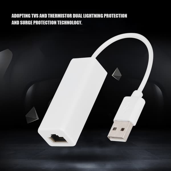 Industriel USB til RS485/422 Portkonverter RJ45-interface USB til 485-adapter (hvid)