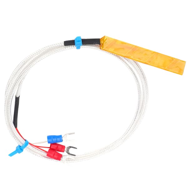 PT100 Vattentät Temperatursensor Termistor Temperaturmätningssond Patch Typ 3m