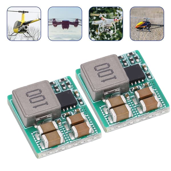 2 kpl DC 6-35V alennusmuunninmoduuli 5V/12V Arduino/Raspberry Pi:lle