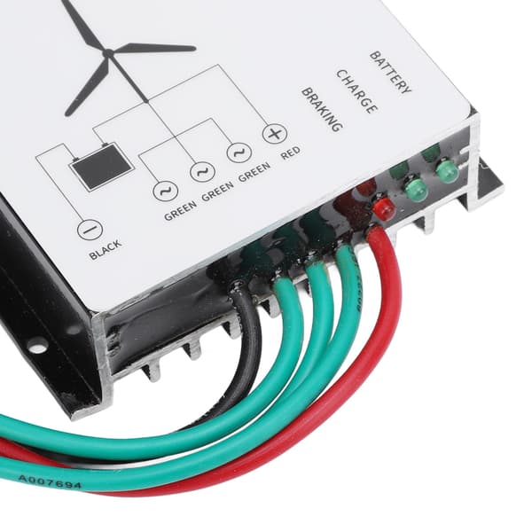 400W Vindmøllecontroller IP67 Vandafvisende Vindmøllegenerator Controller Regulator 12V 24V