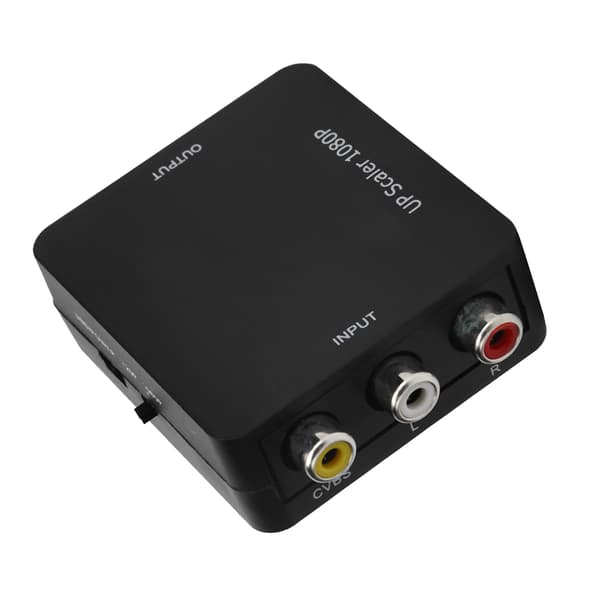 AV til HD Multimedia Interface Konverter Bærbar DVD-afspiller Audio Video Adapter til NTSC/PAL