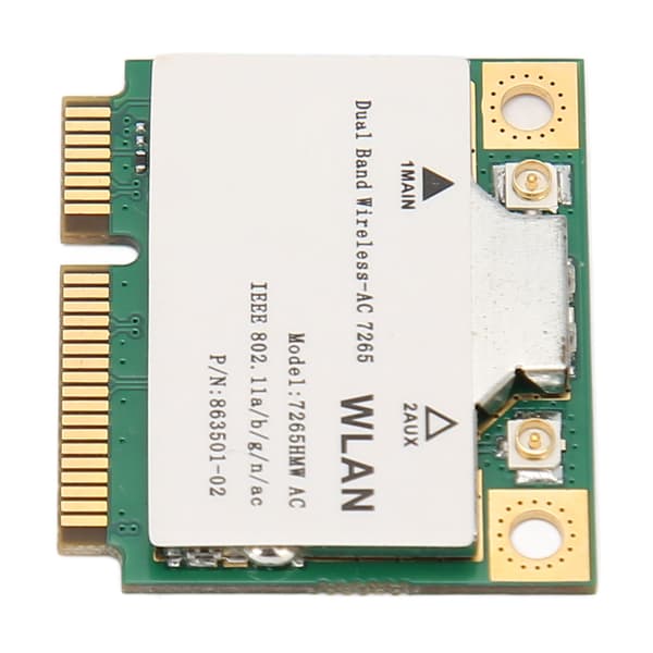 7265HMW trådløst netværkskort 1200Mbps 2.4 5Ghz Bluetooth 4.2 Mini PCIE Interface WiFi-adapter til Windows 7 8 10