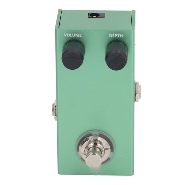 Vibratoeffektpedal Aluminiumlegering Kompakt Rattkontroll Elgitarrpedalbräda DC9V