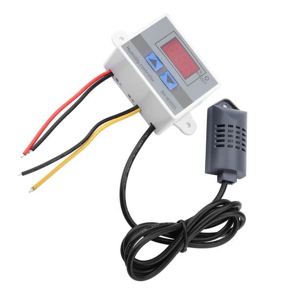 XH-W3005 Luftfuktighetskontrollbrytare 0-99%RH Digital Hygrometer Sensor 220V